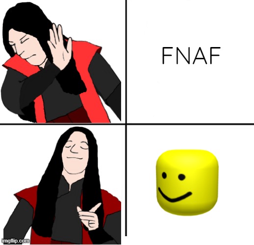 Drake Hotline Bling (Darth_Memeus version) | FNAF | image tagged in drake hotline bling darth_memeus version | made w/ Imgflip meme maker