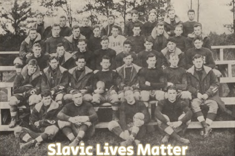1917 New Hampshire Football Team | Slavic Lives Matter | image tagged in 1917 new hampshire football team,slavic,nh,new hampshire | made w/ Imgflip meme maker