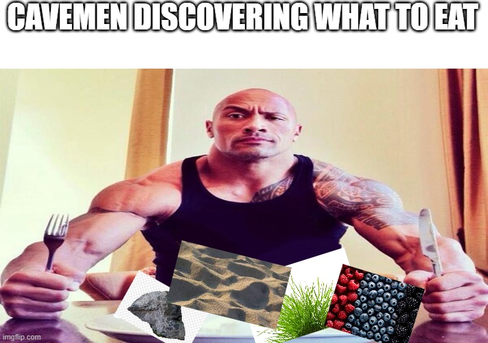 Dwayne the rock eating Memes - Imgflip