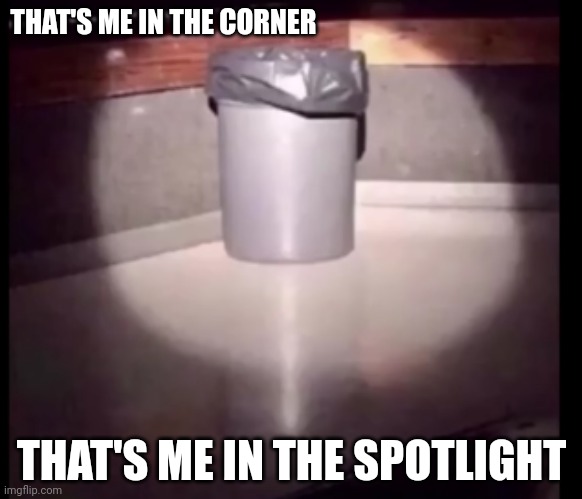 Me: | THAT'S ME IN THE CORNER; THAT'S ME IN THE SPOTLIGHT | image tagged in bwahah | made w/ Imgflip meme maker