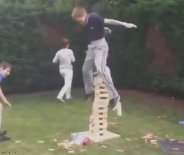 the Jenga of MaildaleeSmolMemarGrup | made w/ Imgflip meme maker