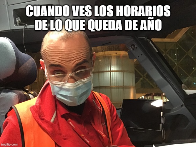 Holy sh*t | CUANDO VES LOS HORARIOS DE LO QUE QUEDA DE AÑO | image tagged in ib | made w/ Imgflip meme maker