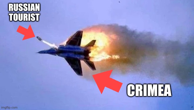 RUSSIAN TOURIST; CRIMEA | made w/ Imgflip meme maker