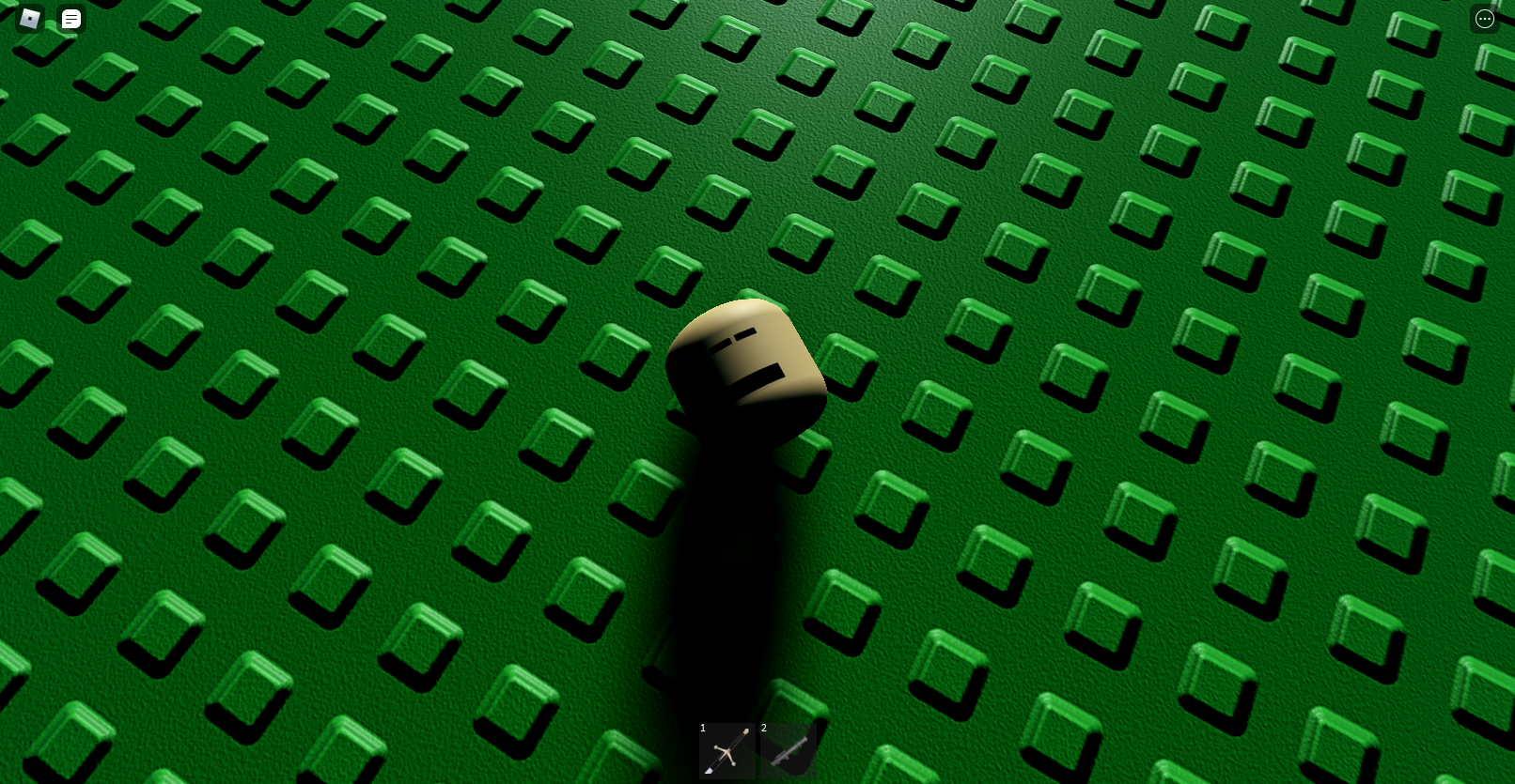 Roblox Skull on lego grass Blank Meme Template