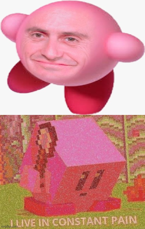 Cursed Kirby | image tagged in kirby i live in constant pain,cursed,kirby,cursed image,memes,meme | made w/ Imgflip meme maker