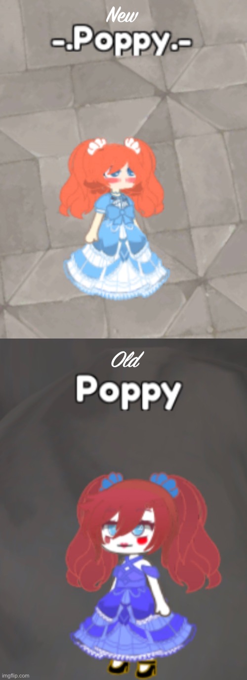 FR- I have improved- Old from 2021 new from today :D | New; Old | image tagged in gacha,im sorry if im kinda spamming | made w/ Imgflip meme maker