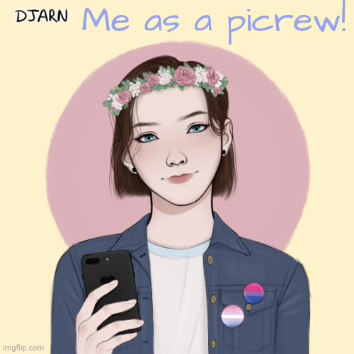 ☆ ♡ | Me as a picrew! | made w/ Imgflip meme maker