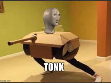 High Quality tonk Blank Meme Template