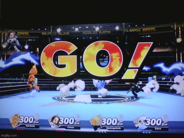 300 health, 3 stocks, 4 legends, one victor | made w/ Imgflip meme maker