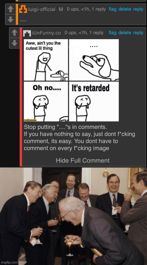 image tagged in memes,laughing men in suits | made w/ Imgflip meme maker