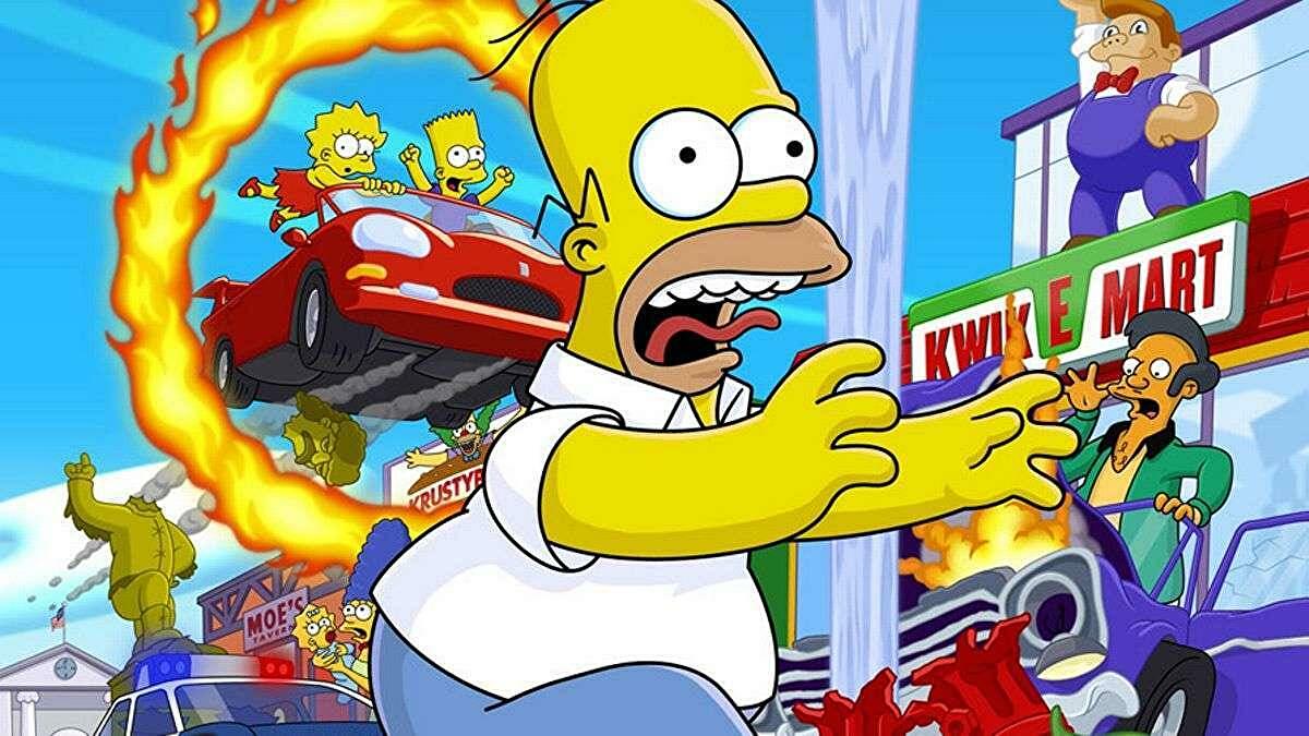 The Simpsons: Hit & Run Blank Meme Template