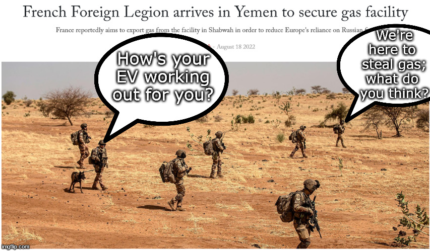 Cars for the rich. Bicycles for the poor. | We're here to 
steal gas;
what do 
you think? How's your EV working out for you? | image tagged in memes,politics | made w/ Imgflip meme maker