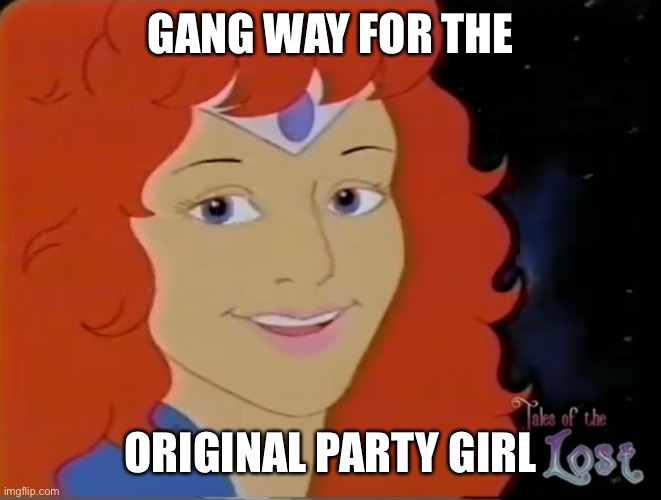  GANG WAY FOR THE; ORIGINAL PARTY GIRL | image tagged in memes,sailor moon,saban moon,mercury,original,party girl | made w/ Imgflip meme maker