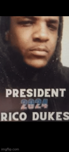 Vote Dukes 2024 President for freedom Blank Meme Template