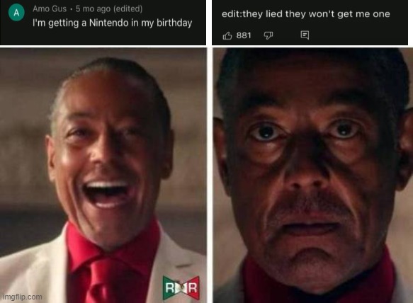 They did my man ??? ??? dirty ? | image tagged in gus fring,youtube comments | made w/ Imgflip meme maker