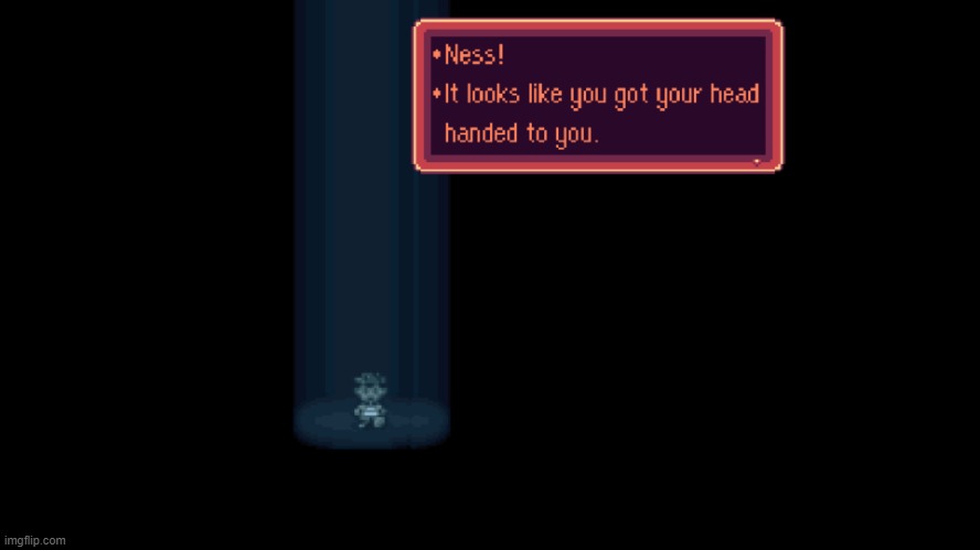 give caption | image tagged in it looks like you got your head handed to you | made w/ Imgflip meme maker