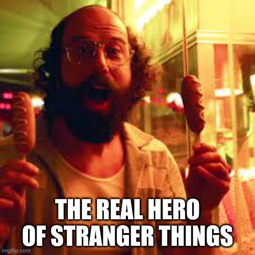 This Man Is a Literal Unit | THE REAL HERO OF STRANGER THINGS | image tagged in murray bauman,stranger things | made w/ Imgflip meme maker