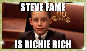 High Quality richie rich at dinner Blank Meme Template