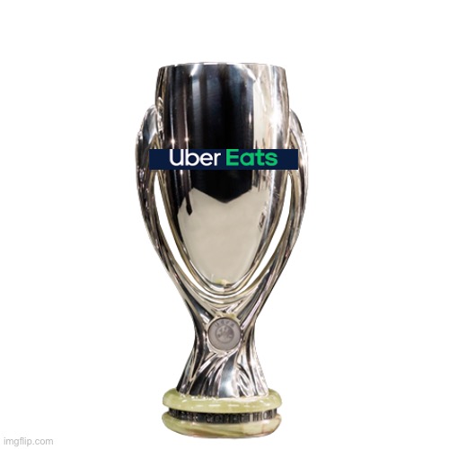 UEFA Super Cup Trophy | image tagged in uefa super cup trophy | made w/ Imgflip meme maker
