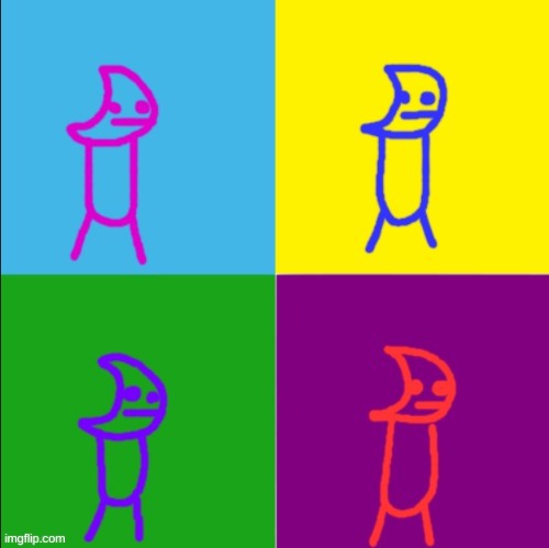 andy warhol git piol | image tagged in andy warhol git piol | made w/ Imgflip meme maker