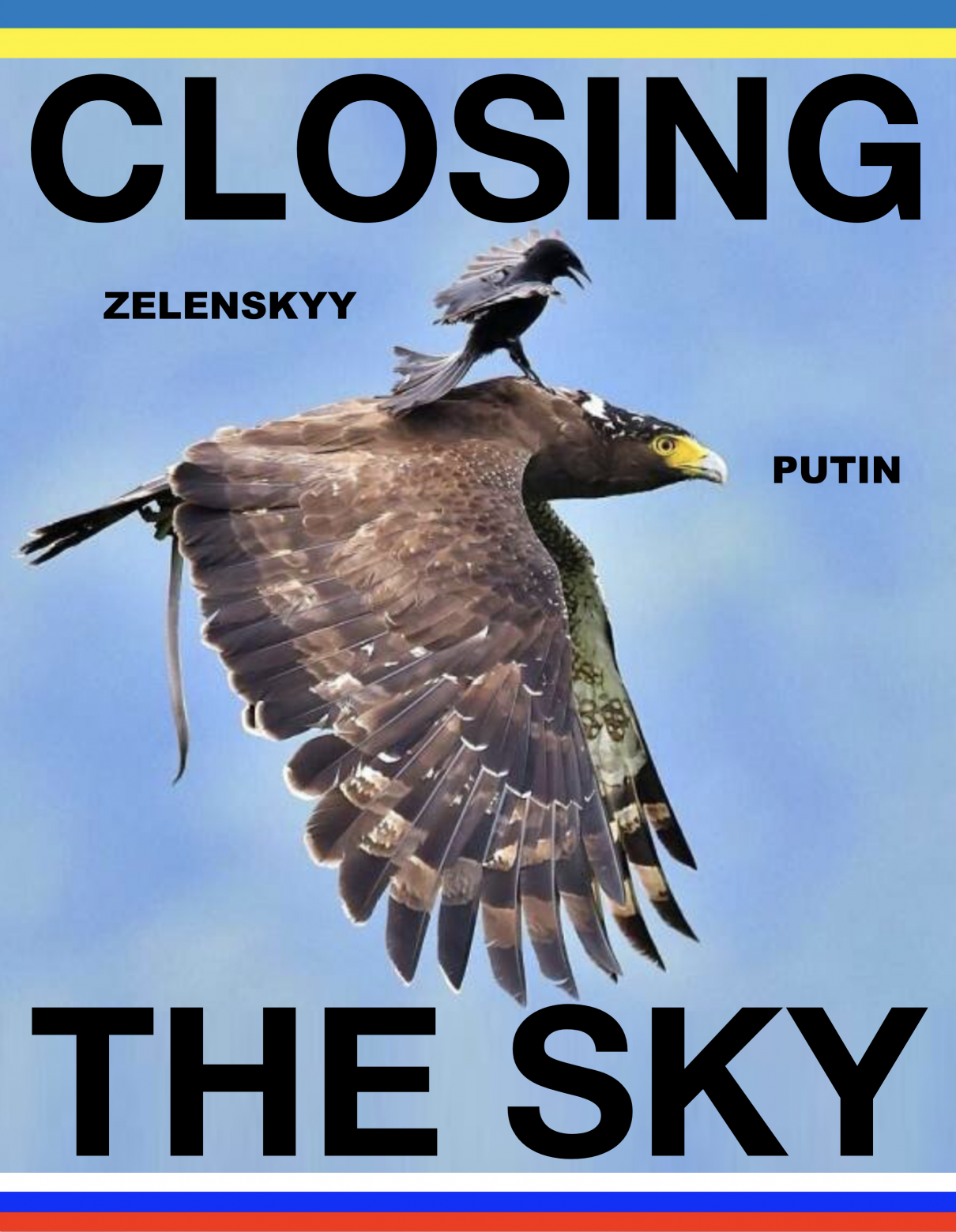 Closing The Sky Zelenskyy Putin Meme Blank Meme Template