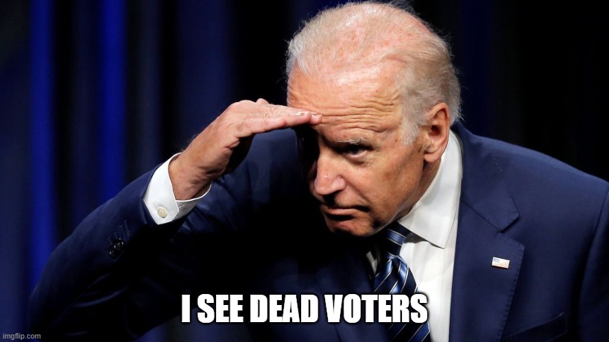 had it up to here | I SEE DEAD VOTERS | image tagged in had it up to here | made w/ Imgflip meme maker