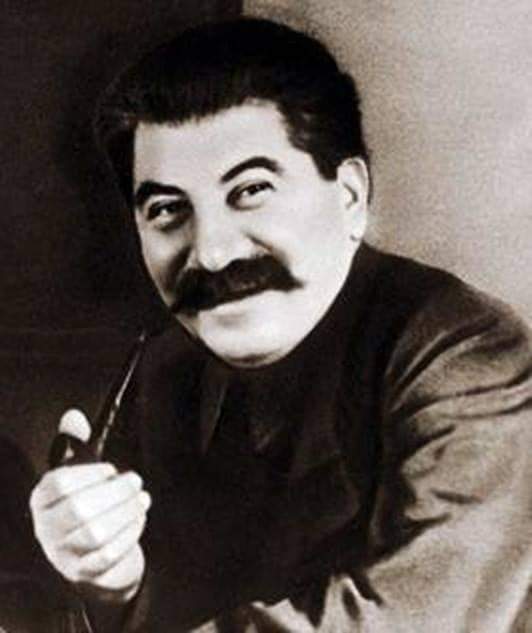 High Quality Stalin scherza dioporco colla tua troia fresca Blank Meme Template