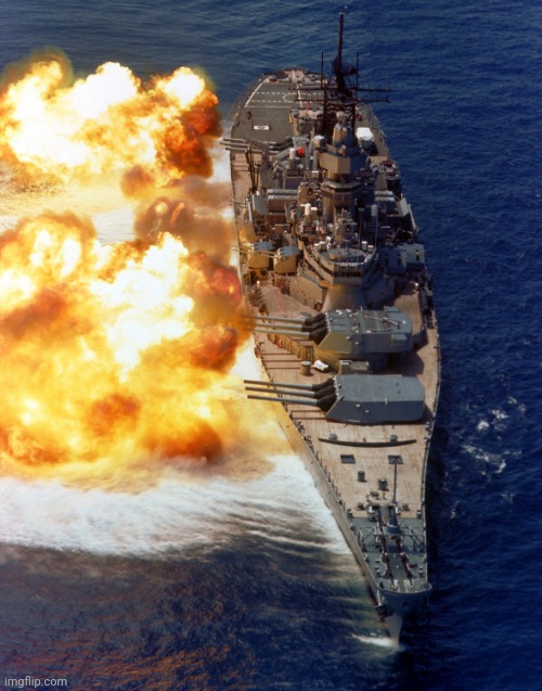 uss iowa | image tagged in uss iowa | made w/ Imgflip meme maker