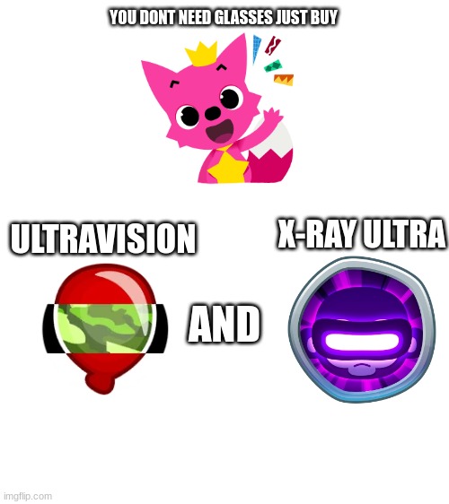 Yeah i have the worst vision in the world | YOU DONT NEED GLASSES JUST BUY; X-RAY ULTRA; ULTRAVISION; AND | image tagged in btd6,funny memes,memes | made w/ Imgflip meme maker