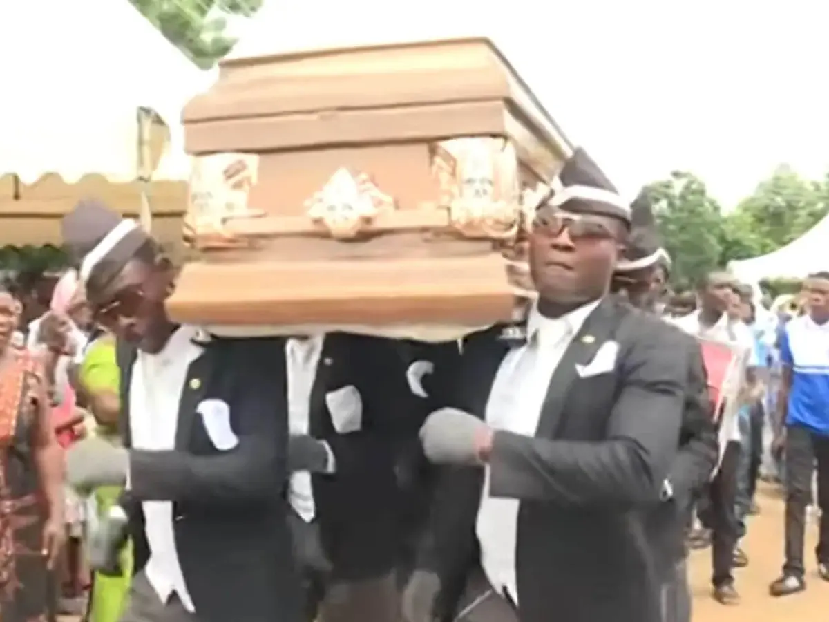 High Quality Coffin Dance Blank Meme Template