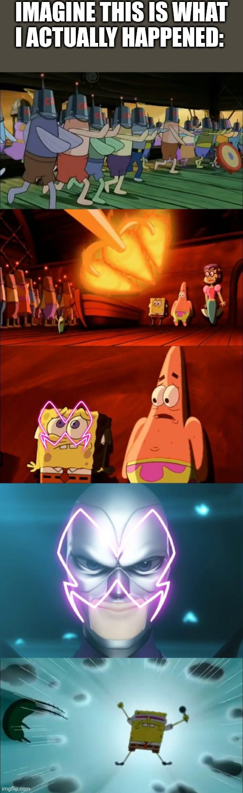 IMAGINE THIS IS WHAT I ACTUALLY HAPPENED: | image tagged in repost | made w/ Imgflip meme maker