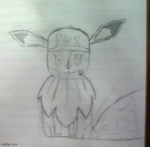 something I drew | made w/ Imgflip meme maker