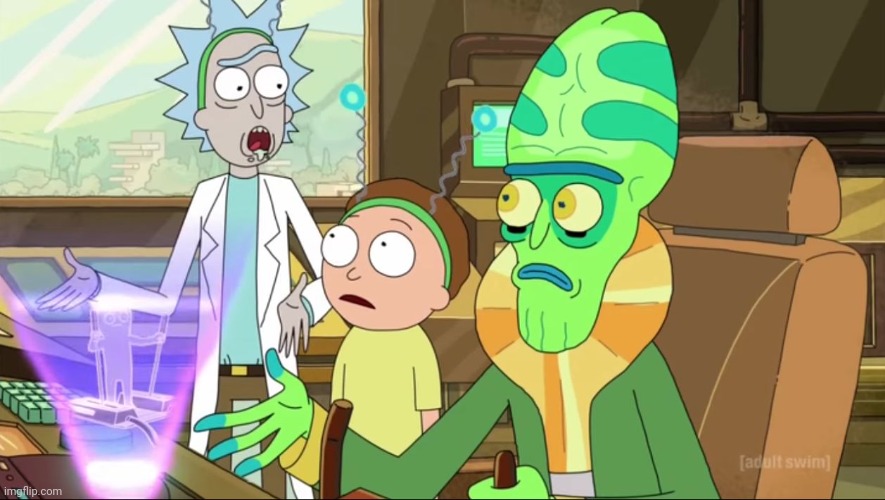 rick and morty-extra steps | image tagged in rick and morty-extra steps | made w/ Imgflip meme maker