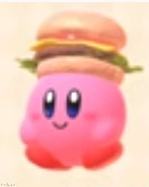 Hamkirb | image tagged in kirby | made w/ Imgflip meme maker