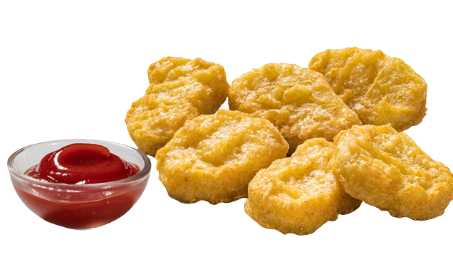 Six McDonalds Chicken Nuggets With Sauce Blank Meme Template