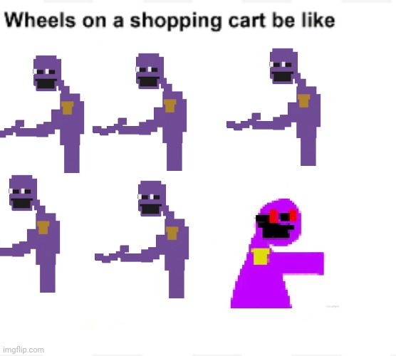 Idk | image tagged in wheels on a shopping cart be like | made w/ Imgflip meme maker