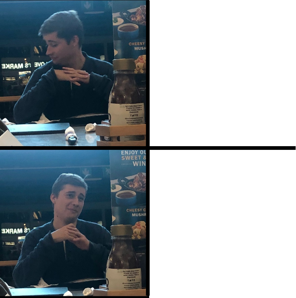 High Quality Caleb Meme Template Blank Meme Template