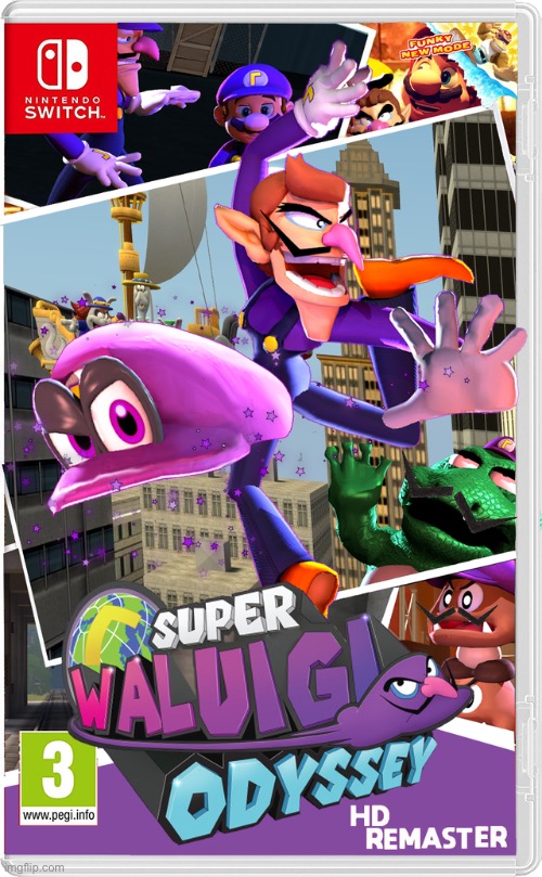 Super WALUIGI odyssey! Featuring free WAH DLC! | made w/ Imgflip meme maker