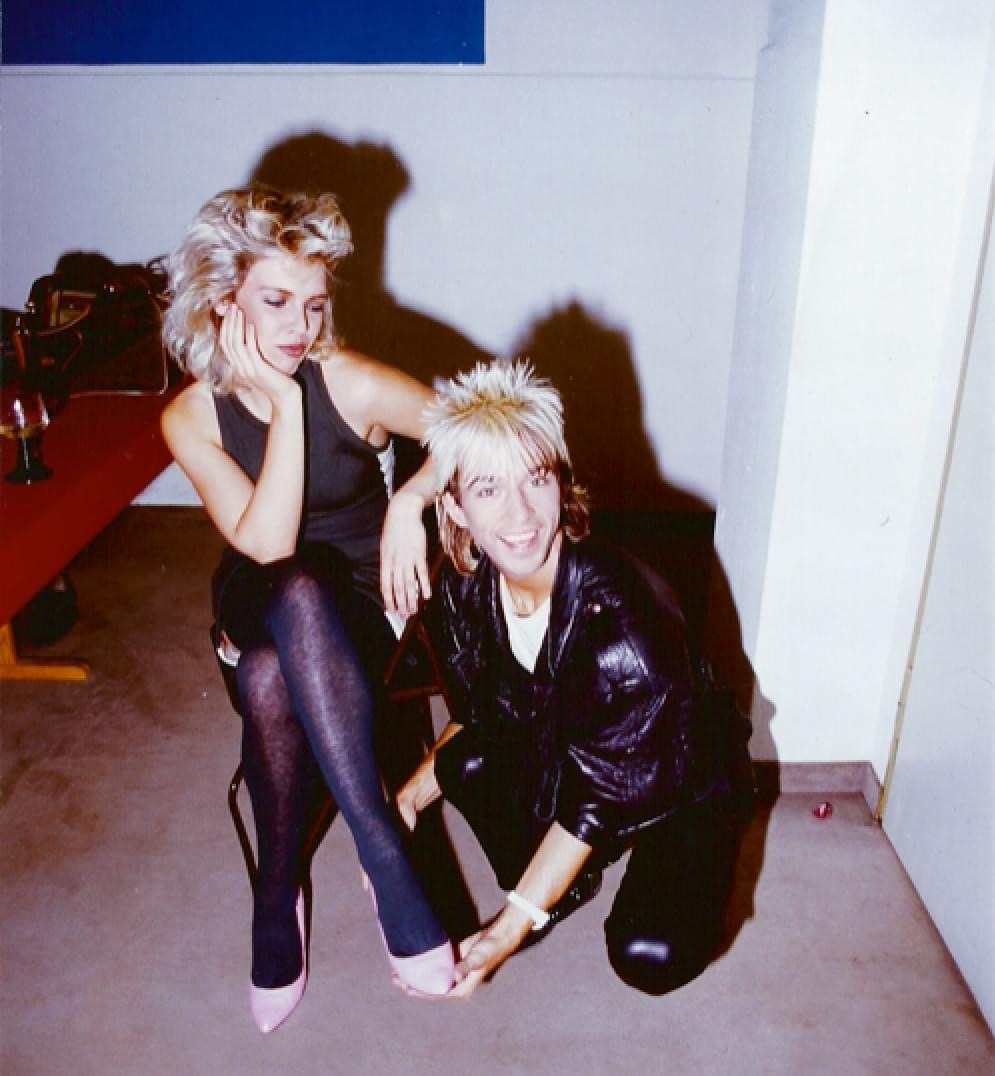 High Quality Kim Wilde and Limahl Blank Meme Template