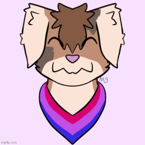 second of the pride raffle art (my art, -.That_Tysplosion_Cinderace.- 's character) | image tagged in furry,art,drawings,dogs | made w/ Imgflip meme maker