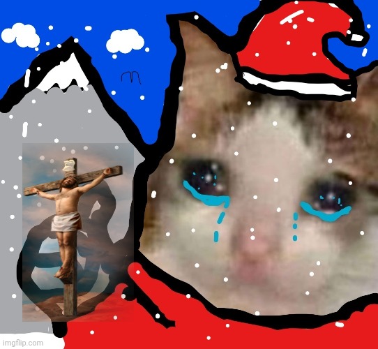 chrismas cat | image tagged in chrismas cat | made w/ Imgflip meme maker