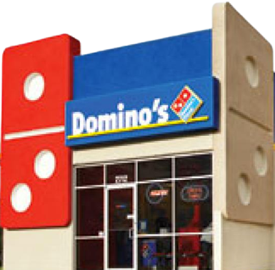High Quality Domino's Pizza Place No Background Blank Meme Template