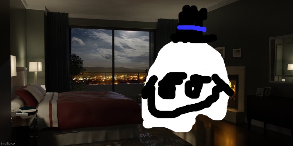 Night bedroom | image tagged in night bedroom | made w/ Imgflip meme maker