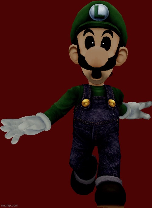 Creepy Luigi | image tagged in creepy luigi | made w/ Imgflip meme maker