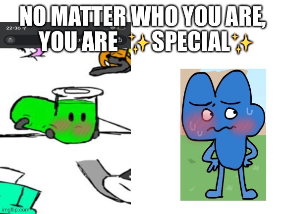 Blank White Template |  YOU ARE  ✨SPECIAL✨; NO MATTER WHO YOU ARE, | image tagged in blank white template | made w/ Imgflip meme maker