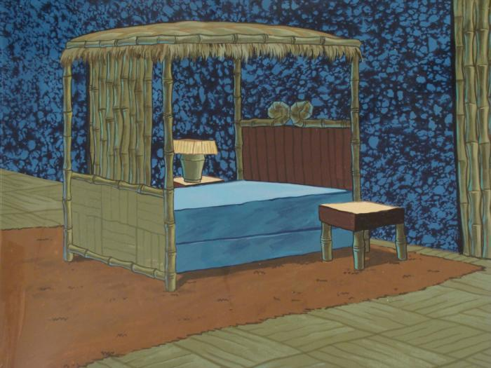 High Quality Squidward's bedroom Blank Meme Template