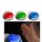 High Quality Red, green and blue button Blank Meme Template