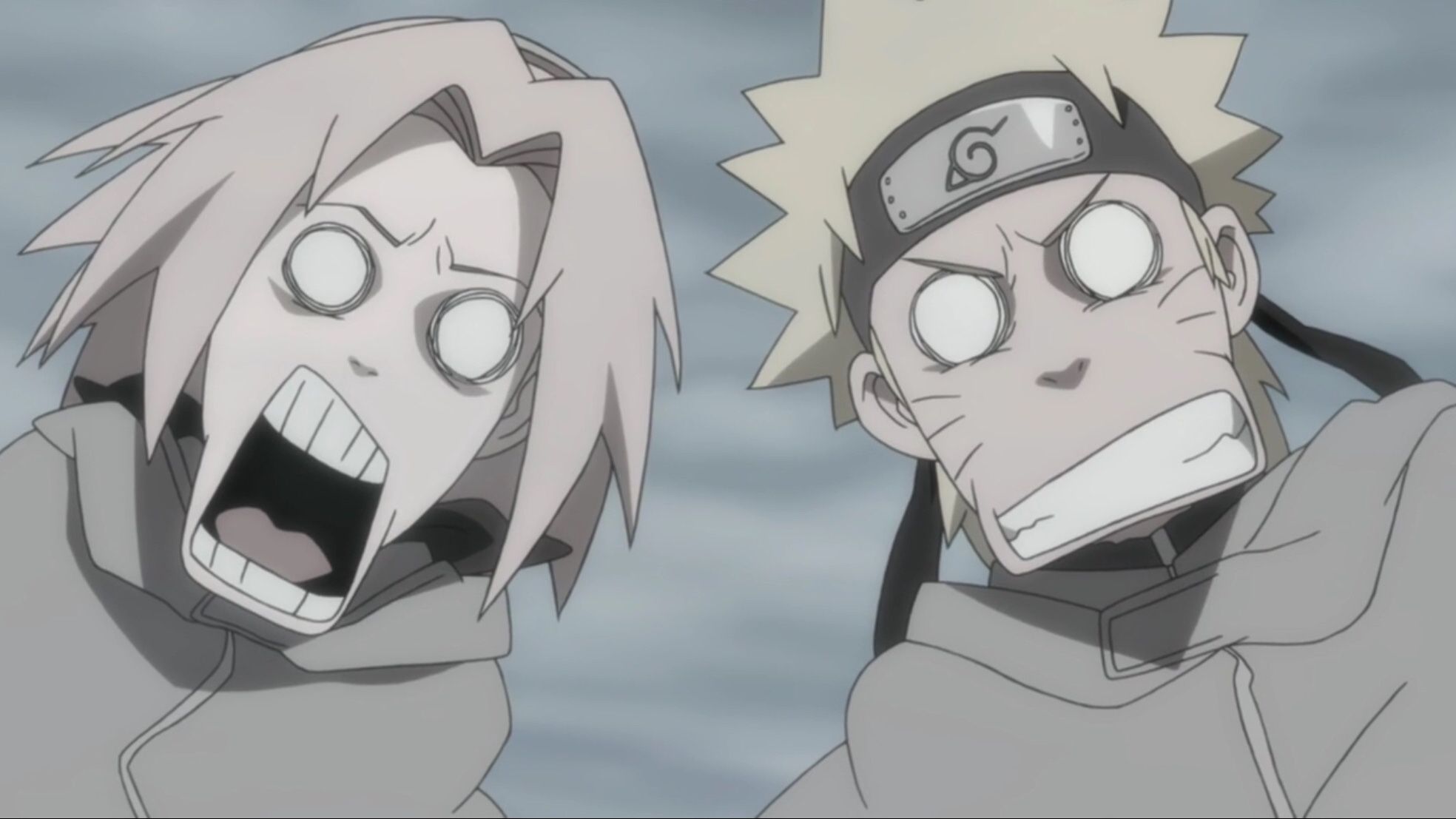 Narusaku WTF Faces Blank Meme Template