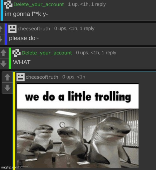 us, as a people, participate in a very small amount of trolling. | made w/ Imgflip meme maker