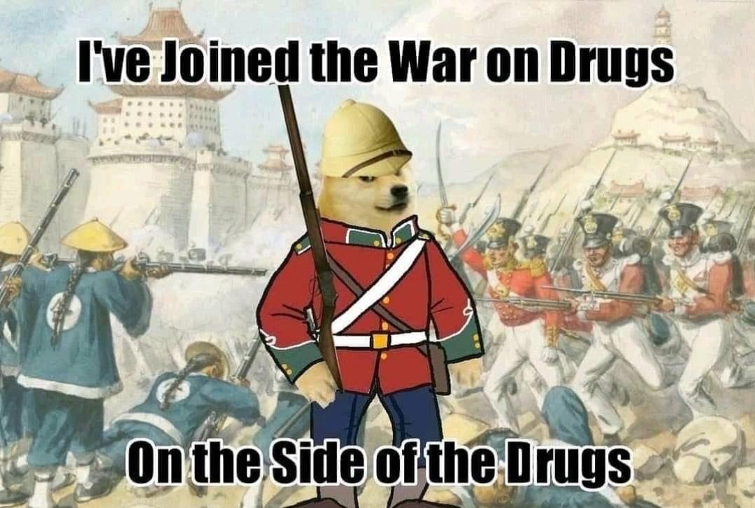 Opium War Blank Meme Template